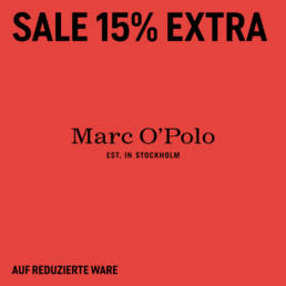 Marc O'Polo Sale 15 Prozent Angebot Bremerhaven