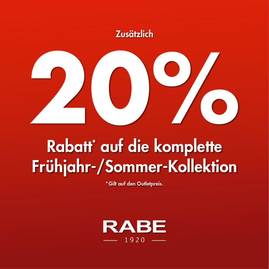 Rabe 20 Prozent Angebot Bremerhaven
