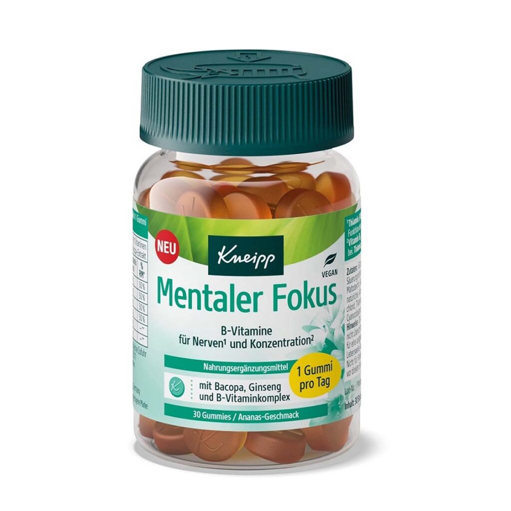 Kneipp Mentaler Fokus Gummies