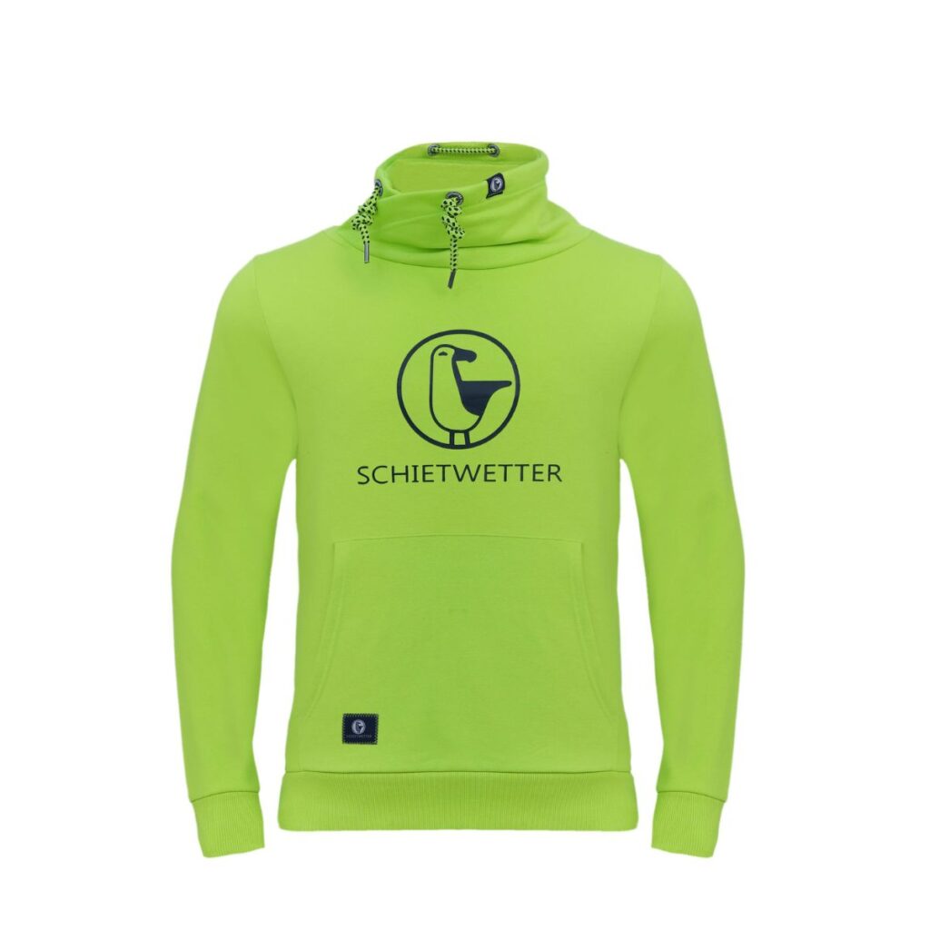 Herren Schalkragen-Hoodie
