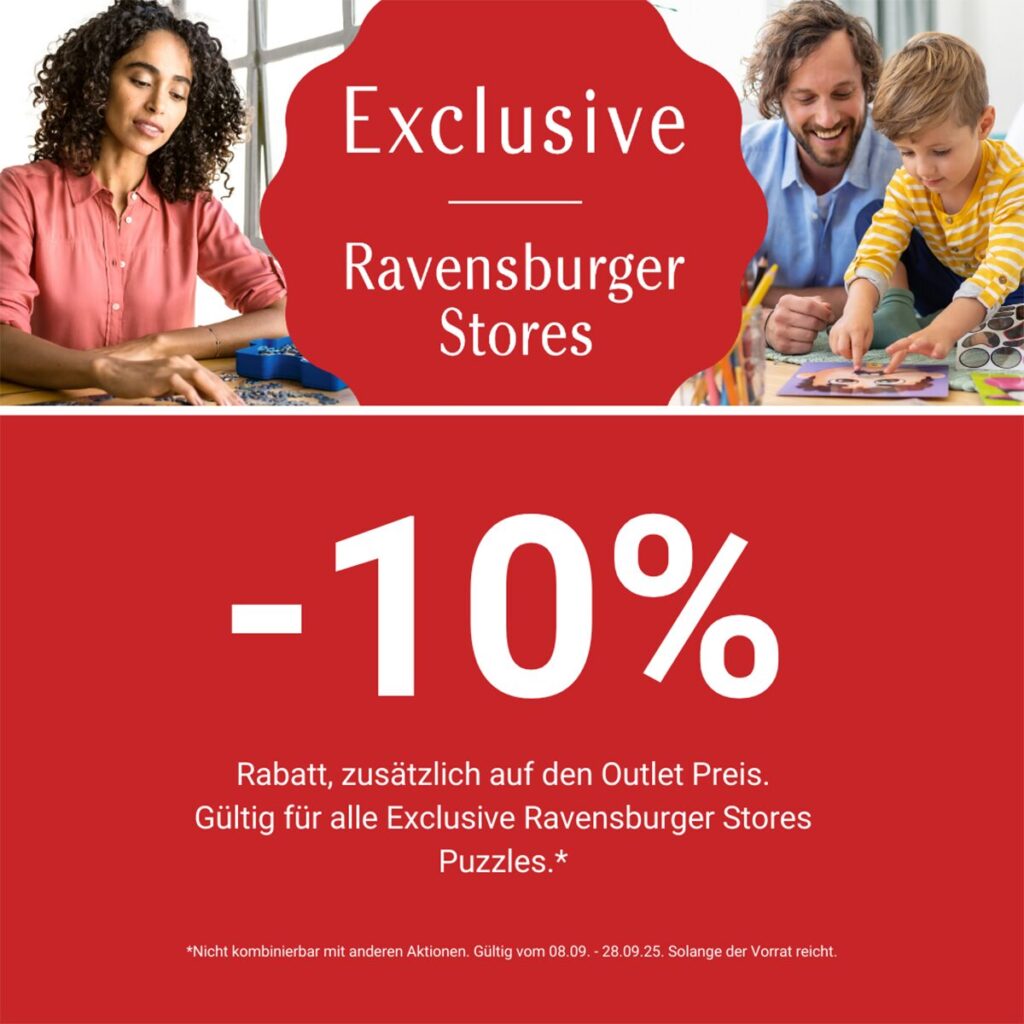 Angebot Ravensburger 10 % auf SF-Puzzles
