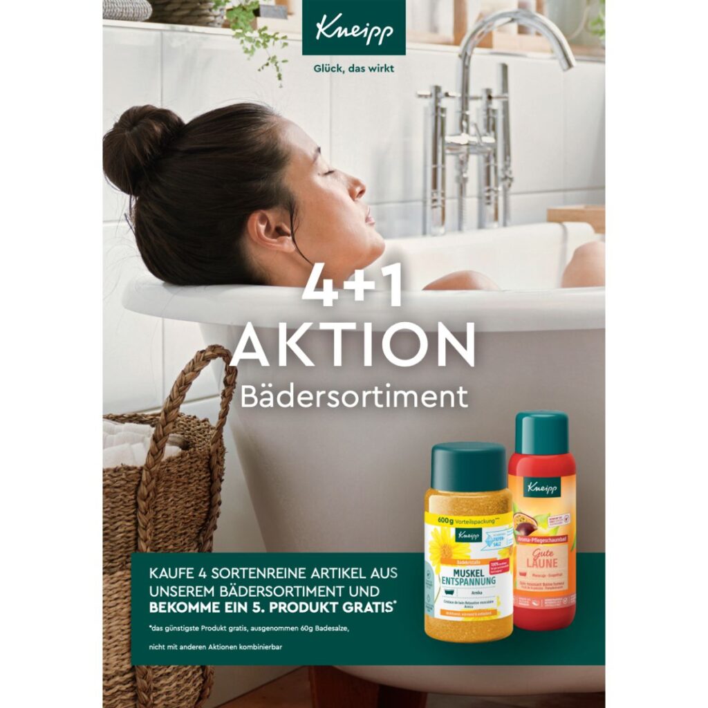 4+1 Aktion: Bädersortiment