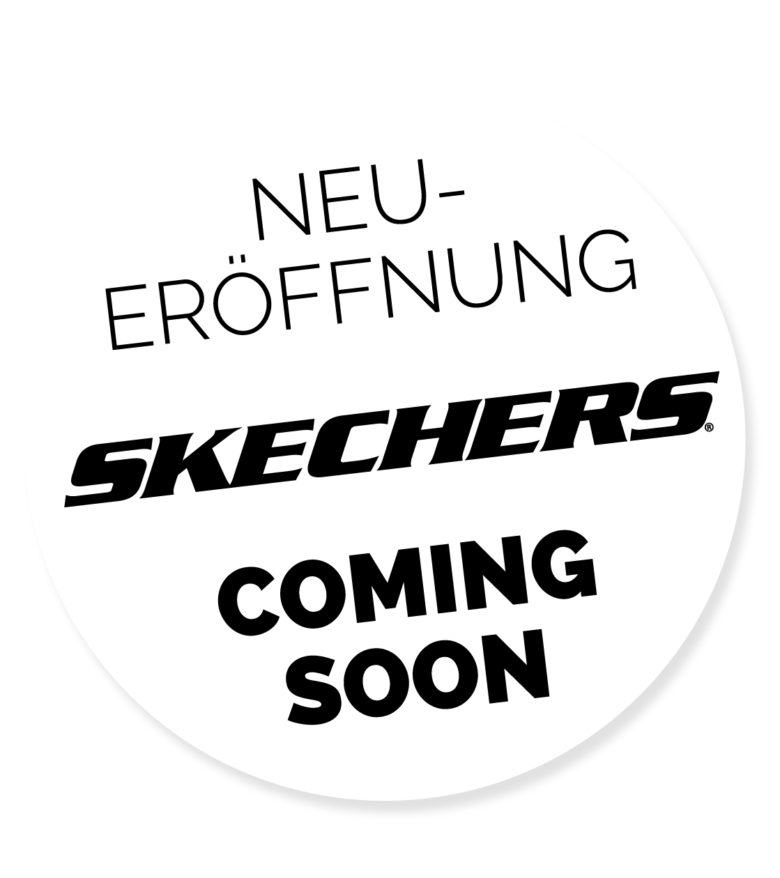 Skechers coming soon bubble