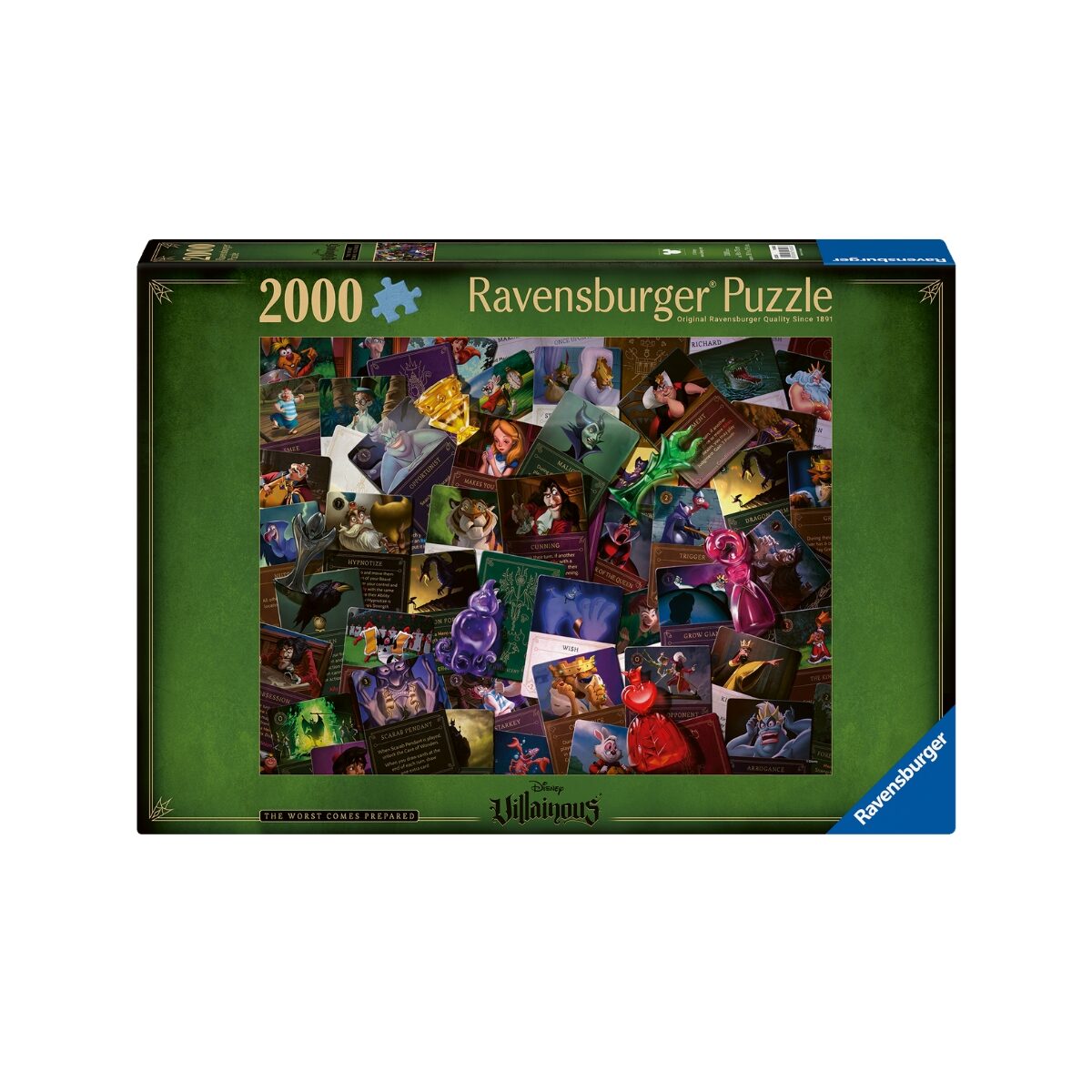 2000 Teile Puzzle, Disney Villainous – The worst comes prepared