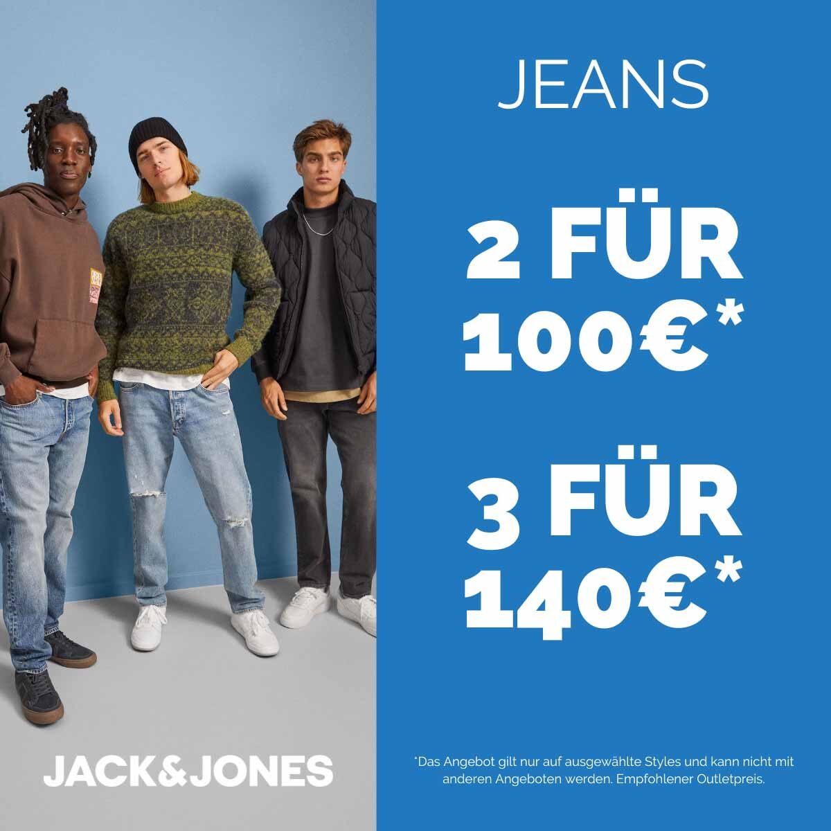 Jack&Jones Bremerhaven Jeans Aktion