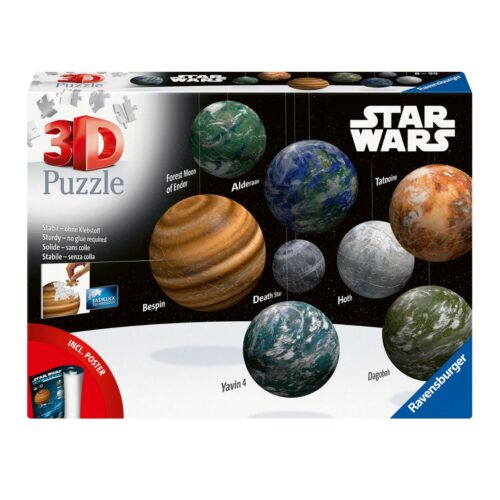 3D Puzzle-Ball Planeten der Star Wars Galaxie*