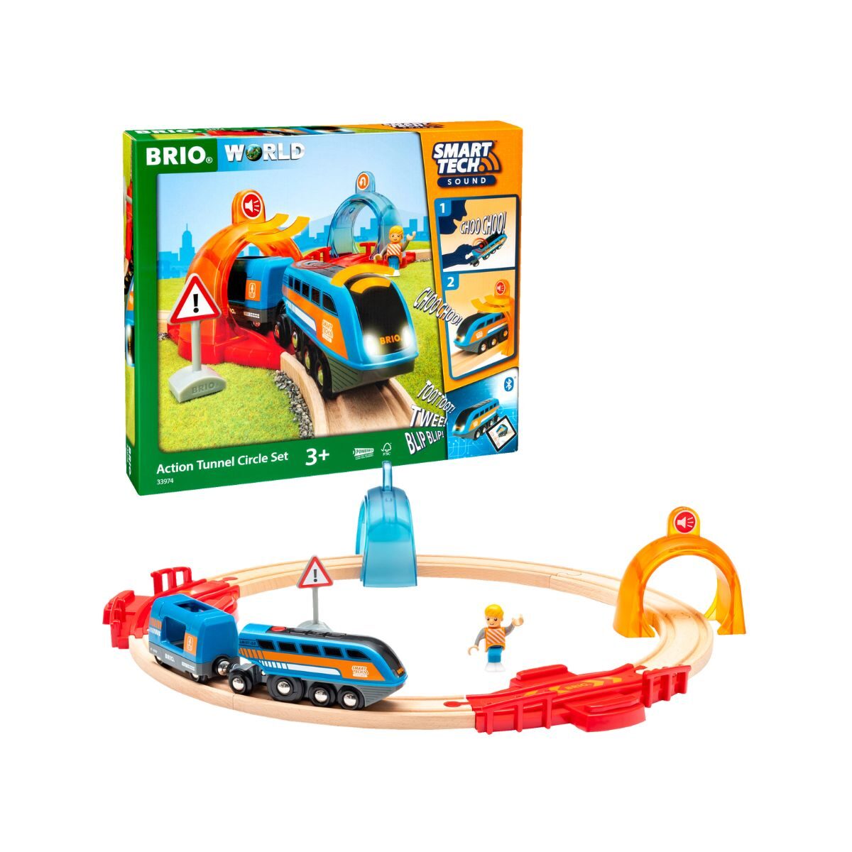 Brio World Action Tunnel Circle Set