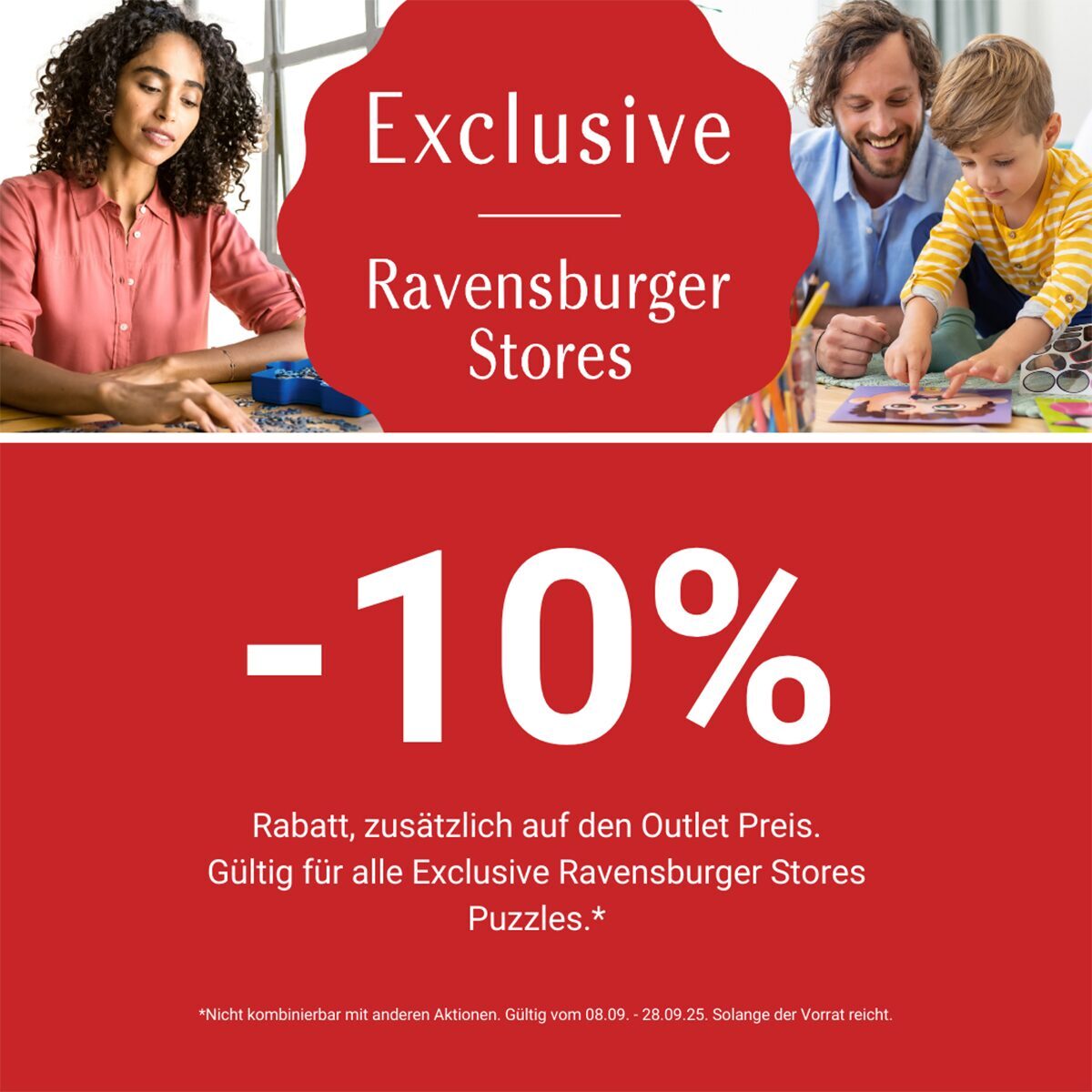 Angebot Ravensburger 10 % auf SF-Puzzles