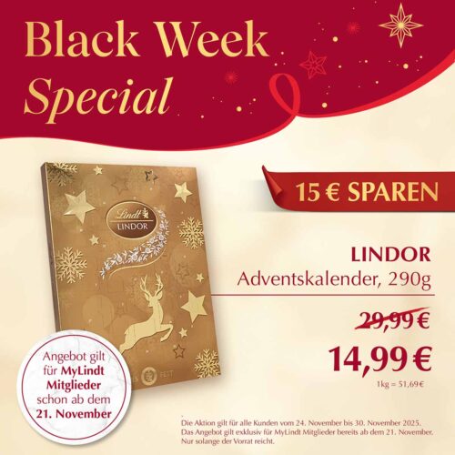 Lindt Black Week Special