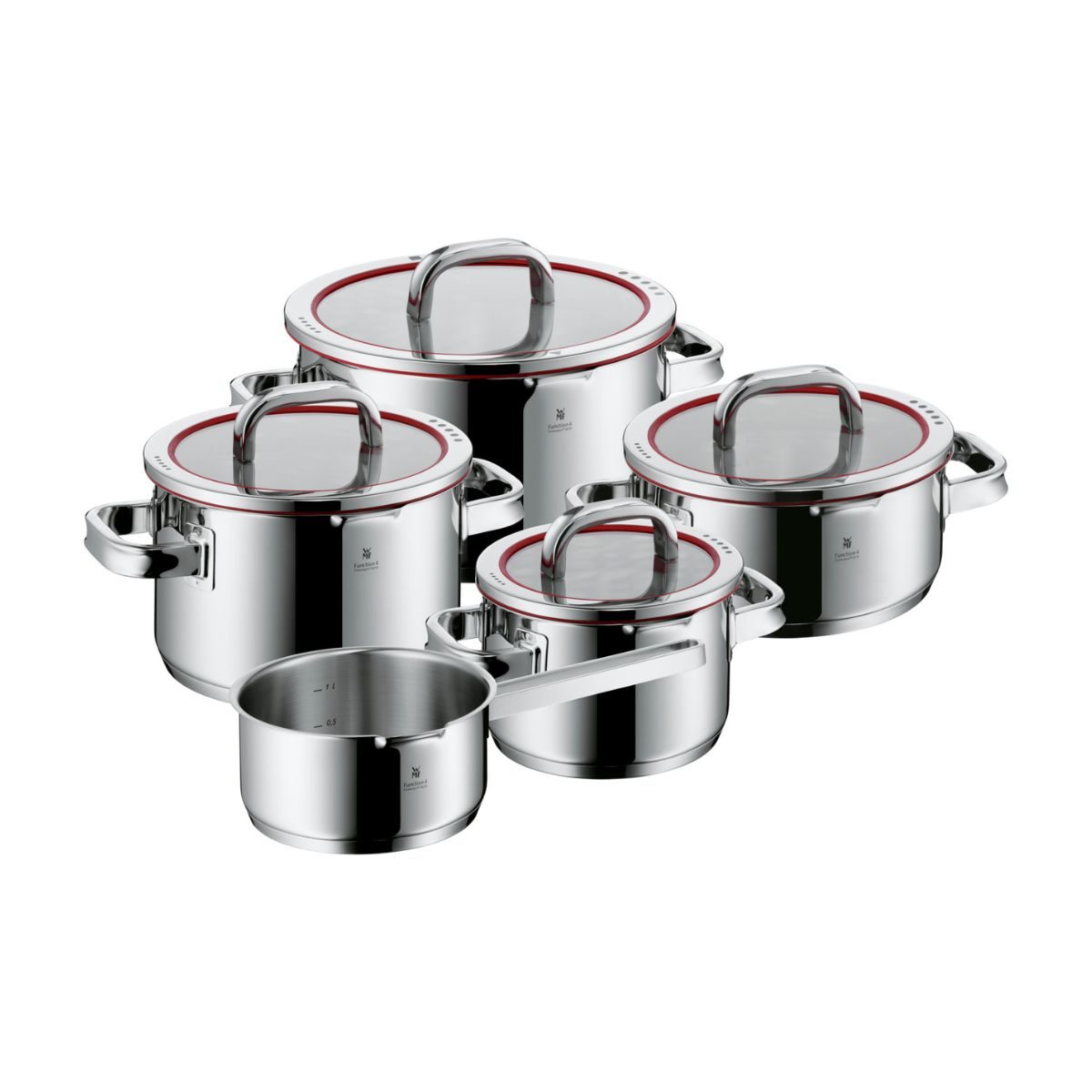 Function 4 Topf-Set 5 Teilig