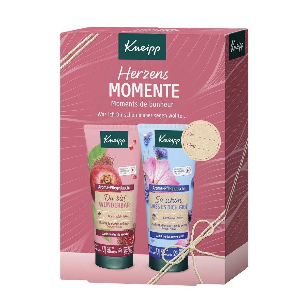 Geschenkpackung Herzensmomente 2 x 200 ml