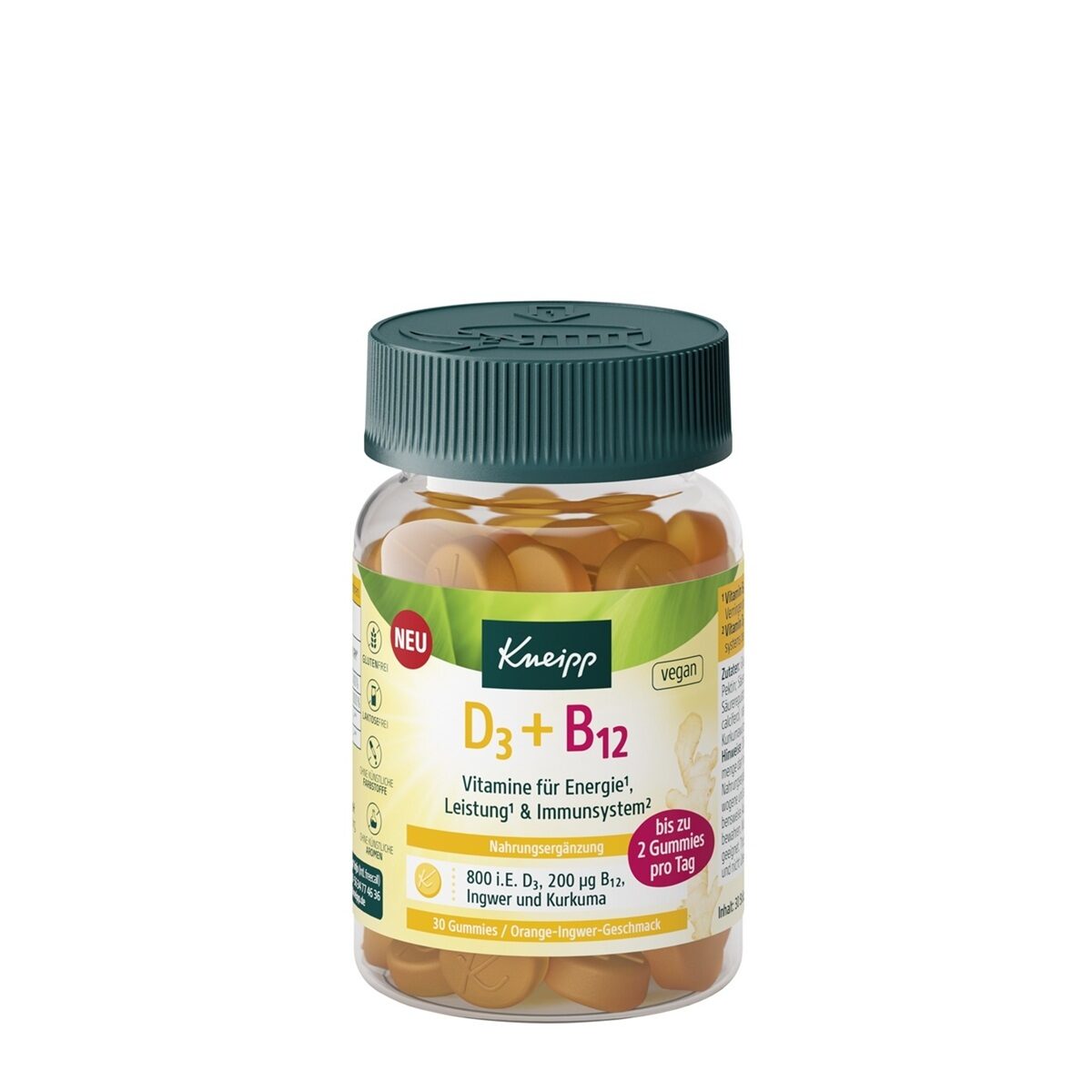 D3 + B12 Gummies 30 St.