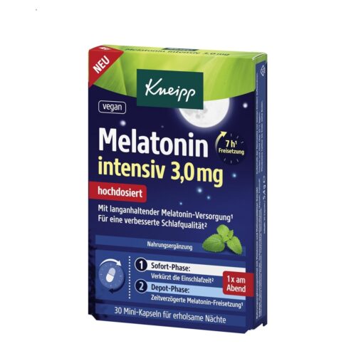 Melatonin Intensiv Kapseln 30 Kps