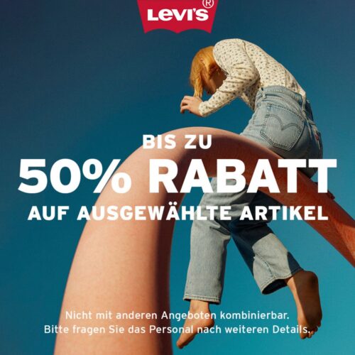 Bis zu 50% Rabatt* auf ausgewählte Artikel