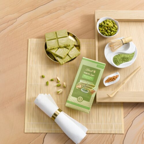 Lindt Tokyo Style Sorten Matcha Pistazie