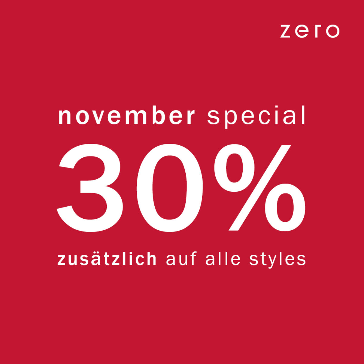 November-Special: 30%