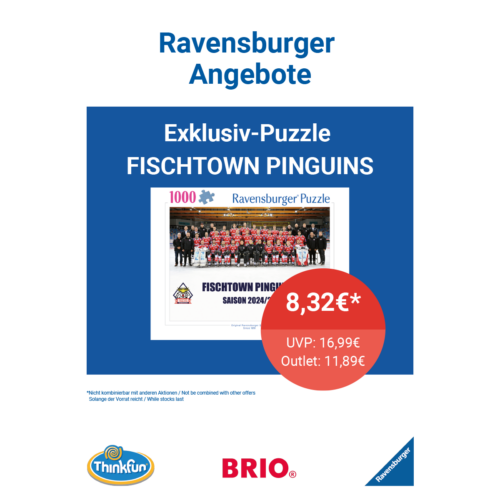 Ravensburger Exklusiv-Puzzle FISCHTOWN PINGUINS