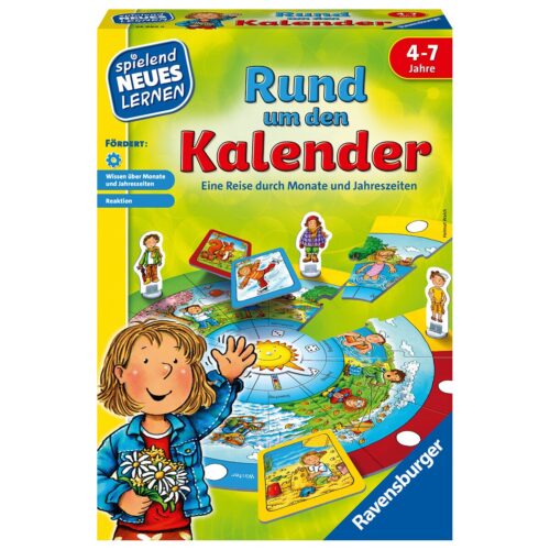 Spielend neues Lernen „Rund um den Kalender - Eine Reise durch Monate und Jahreszeiten“ ab 4 Jahren