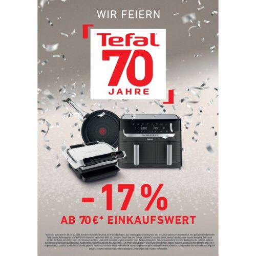 Rabatt-Aktion: -17 %* ab 70 € Einkaufswert
