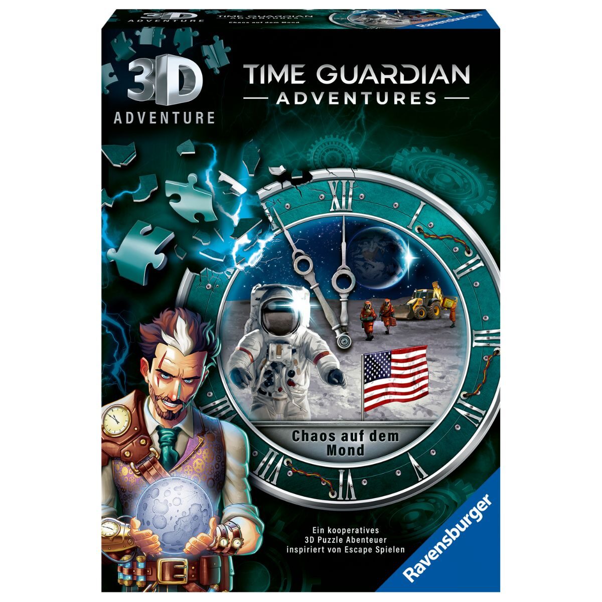 Time Guardian Adventures - Chaos auf dem Mond: Escape-Spiel & 3D Puzzle*