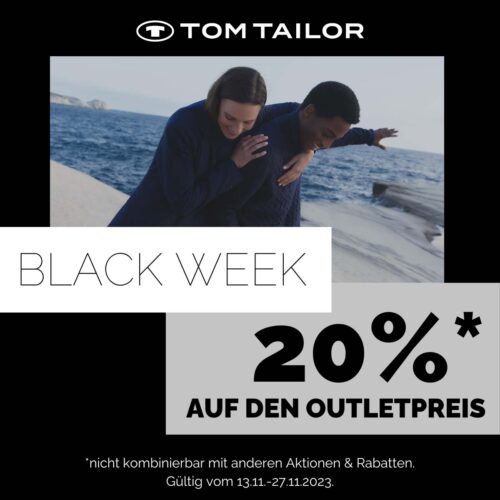 Tom Tailor Black Week