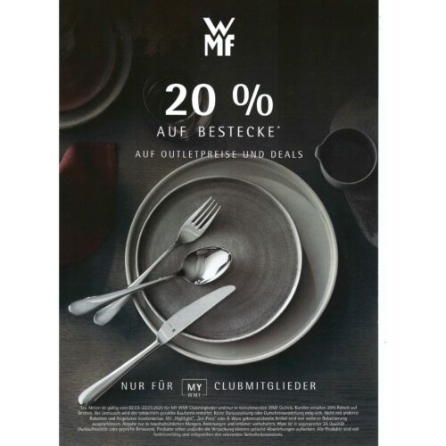 20% Rabatt auf Bestecke*