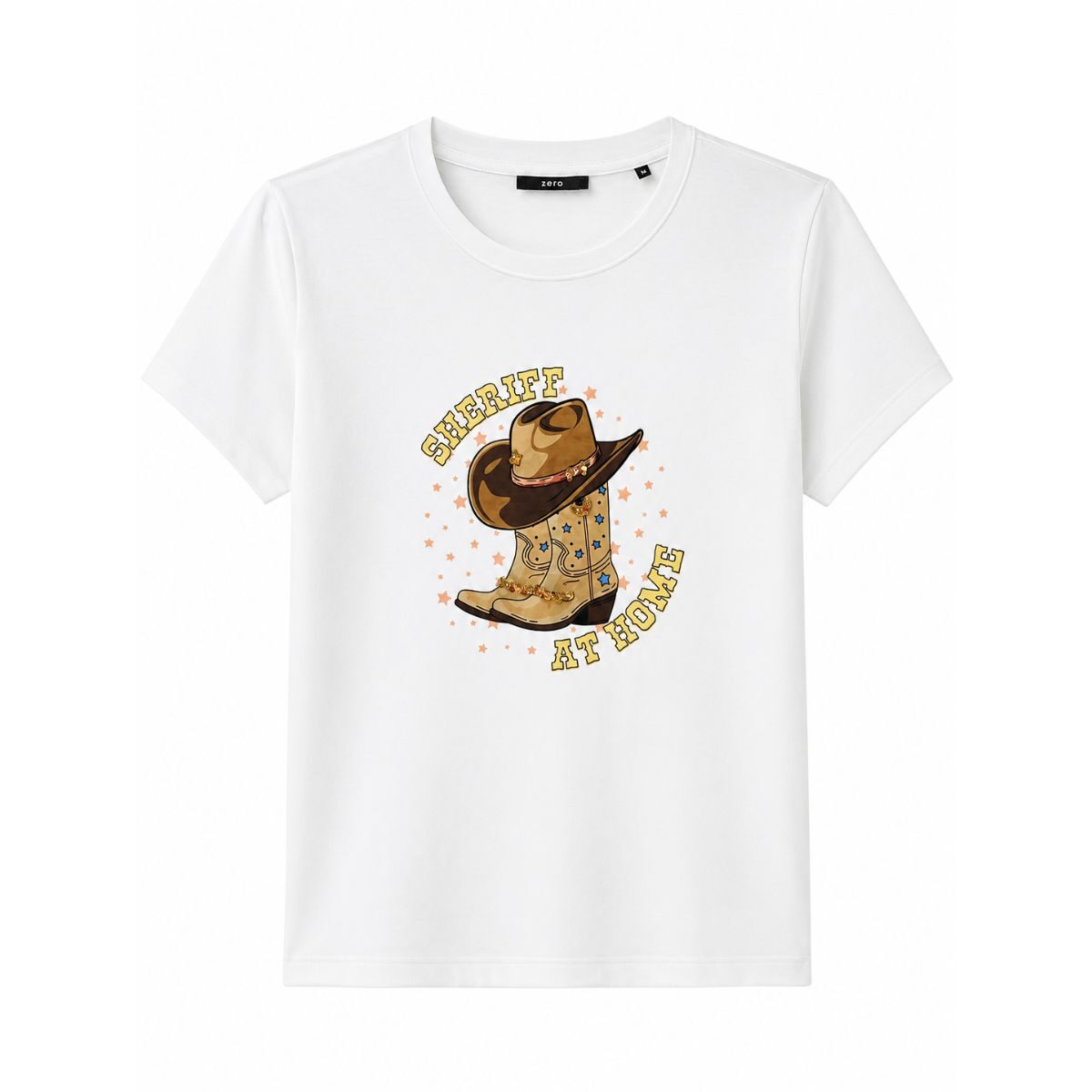Print-Shirt mit Western-Motiv