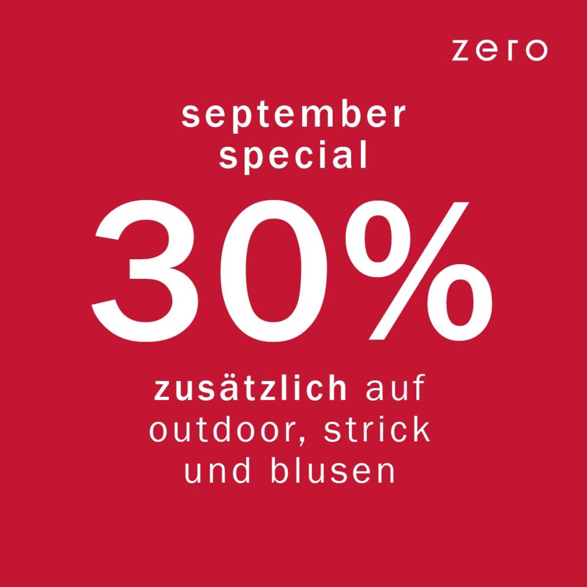 zero September Special